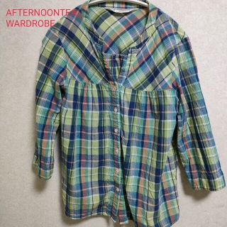 アフタヌーンティー(AfternoonTea)のAFTERNOONTEA WARDROBE チェック　シャツ(シャツ/ブラウス(長袖/七分))