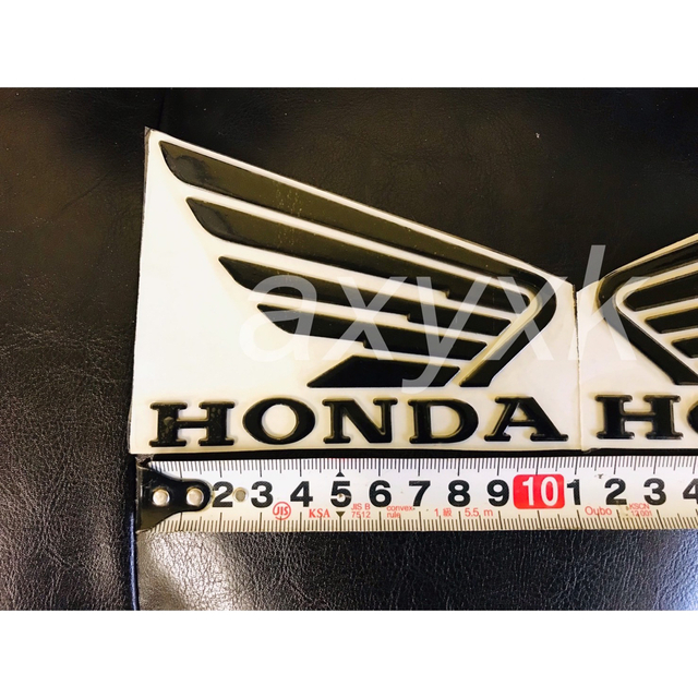 ホンダ 立体エンブレム 大【ブラック】HONDA 3Dエンブレム カスタムの