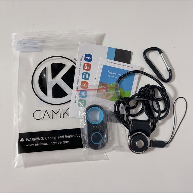 カメラシャッターリモコン Bluetooth ワイヤレス ストラップ付きの通販 by tamaki Bluetoothワイヤレステクノロジ搭載のCamKixカメラシャッター