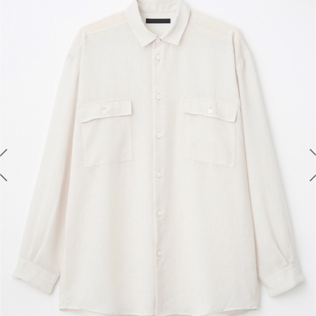 JUHA 21ss SHEER SLAB SHIRT