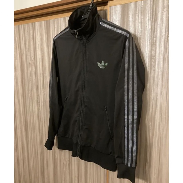 Original(オリジナル)のadidas  希少　ビックトレフォイルロゴ‼️ ラメプリント‼️ メンズのトップス(ジャージ)の商品写真