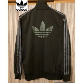 オリジナル(Original)のadidas  希少　ビックトレフォイルロゴ‼️ ラメプリント‼️(ジャージ)