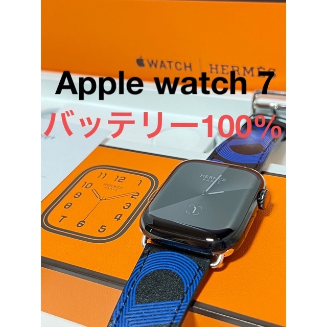 Apple Watch - Apple Watch HERMES series7 45mm エルメスの通販 by