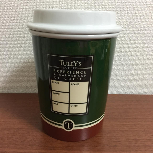 TULLY'S COFFEE(タリーズコーヒー)のTULLY'S COFFEE キャニスター インテリア/住まい/日用品のインテリア/住まい/日用品 その他(その他)の商品写真