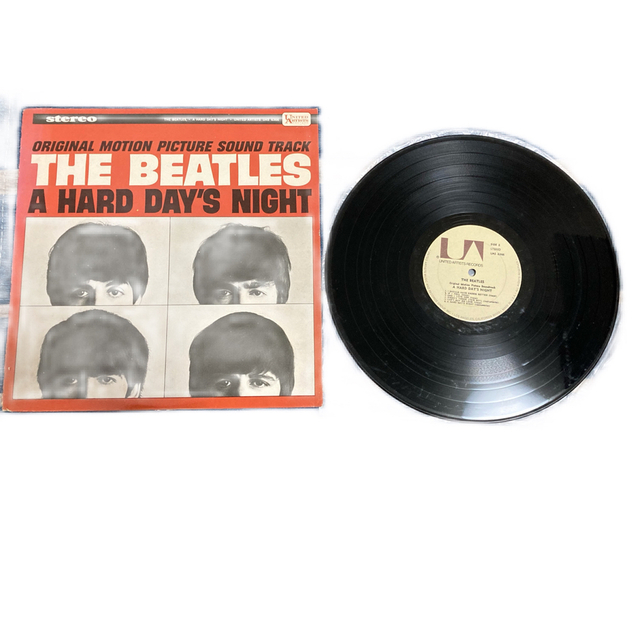 THE BEATLES(ビートルズ)のA Hard Day’s Naight ビートルズ　レコード　US版 エンタメ/ホビーのエンタメ その他(その他)の商品写真