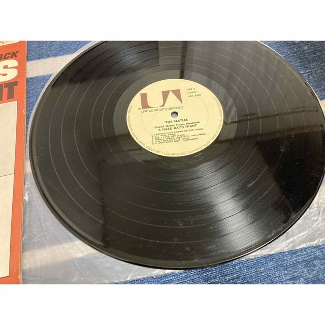 THE BEATLES(ビートルズ)のA Hard Day’s Naight ビートルズ　レコード　US版 エンタメ/ホビーのエンタメ その他(その他)の商品写真
