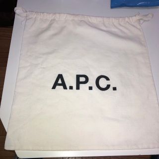 アーペーセー(A.P.C)のAPC 巾着　縦36×横34cm(ポーチ)