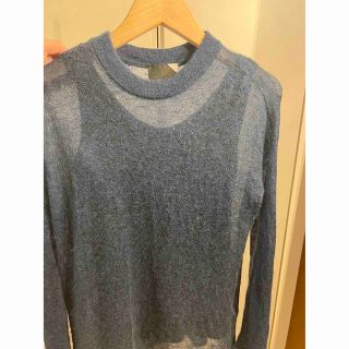 ATON BABY MOHAIR エイトン　シアーモヘヤニットセーター