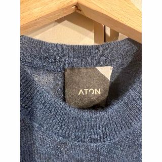 ATON BABY MOHAIR エイトン　シアーモヘヤニットセーター