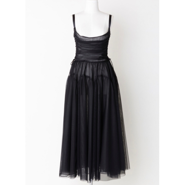 プレゼントを選ぼう! TULLE FETICO GATHERED ワンピース チュール
