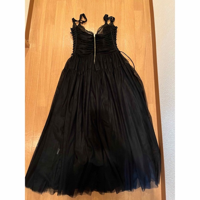 FETICO TULLE GATHERED DRESS チュール ワンピース | tspea.org
