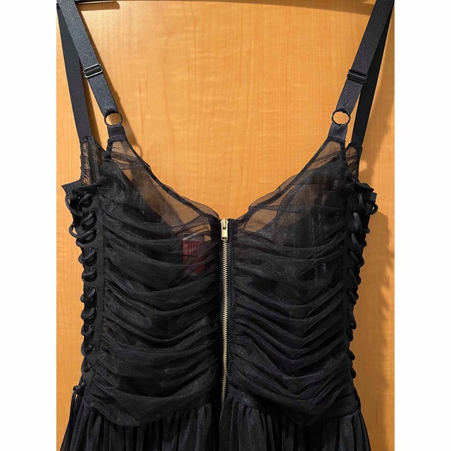 FETICO TULLE GATHERED DRESS チュール ワンピース | tspea.org
