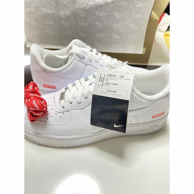 Supreme - Supreme × Nike Air Force 1 Low Whiteの通販 by ma's shop