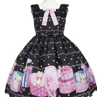 アンジェリックプリティー(Angelic Pretty)の値下げ Lovely Toyboxジャンパースカート(ひざ丈スカート)