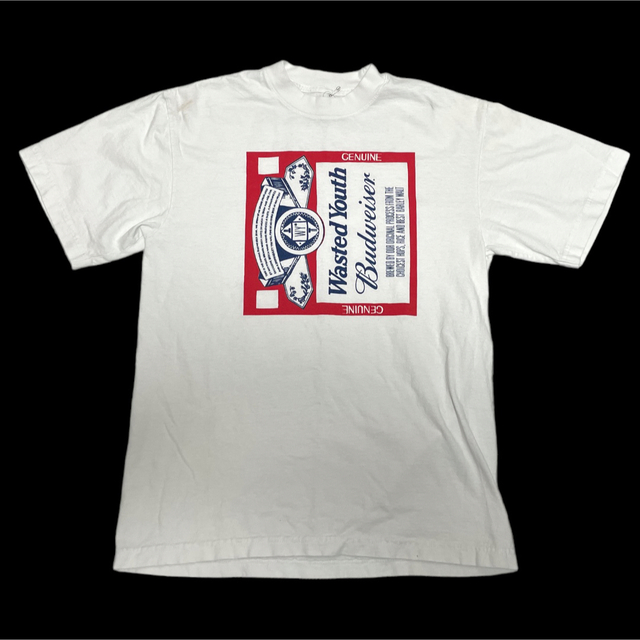 WastedYouth Budweiser S ウェステッドユース VERDY  メンズのトップス(Tシャツ/カットソー(半袖/袖なし))の商品写真