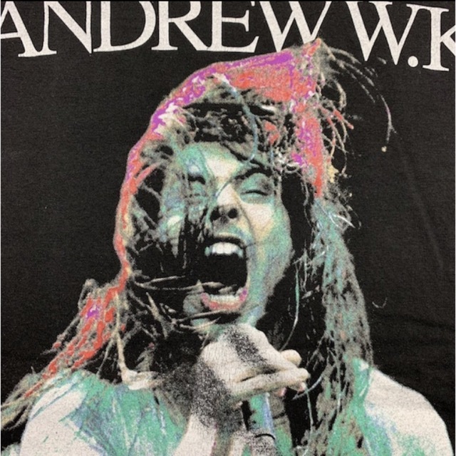 Andrew W.K. Tシャツ 90s 00s フォトT アンドリューWKの通販 by Andrew W.K. Tシャツ 90s 00s フォトT アンドリューWKの通販 by