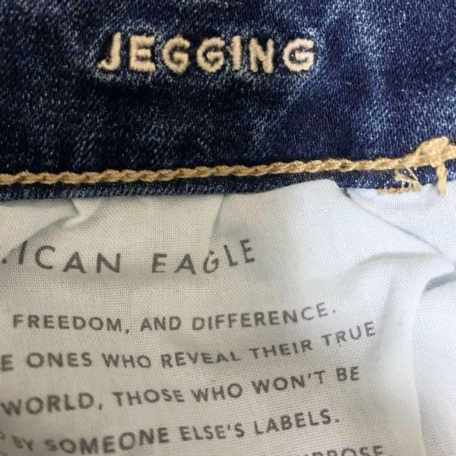 FF89 AMERICANEAGLE アメリカンイーグル　ジェギング　デニム メンズのパンツ(デニム/ジーンズ)の商品写真