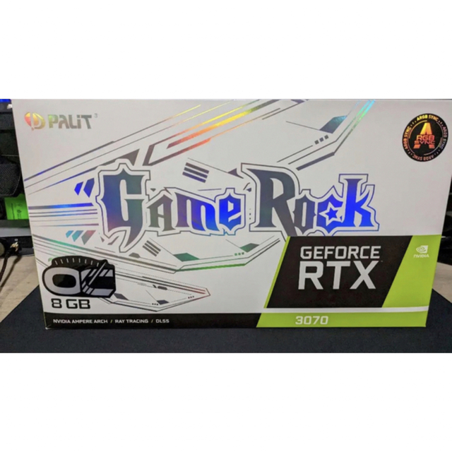 Palit RTX 3070 GameRock V1  8GB LHR版 美品