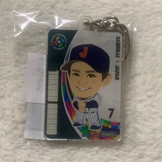 2023 WBC 侍JAPAN ガチャ アクリルキーホルダー 中野拓夢選手(スポーツ選手)