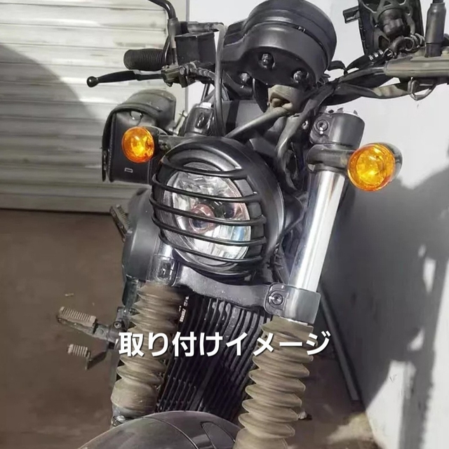 ホンダ(ホンダ)のレブル 全車種 ヘッドライトガード カバー レンズカバー ●助粘剤付き● 20～ 自動車/バイクのバイク(その他)の商品写真