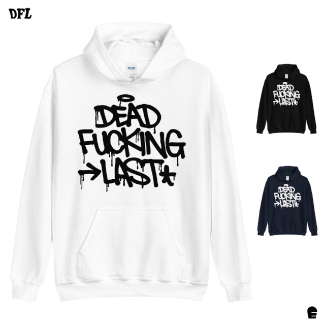 DFL (Dead Fucking Last ) Graffiti パーカー