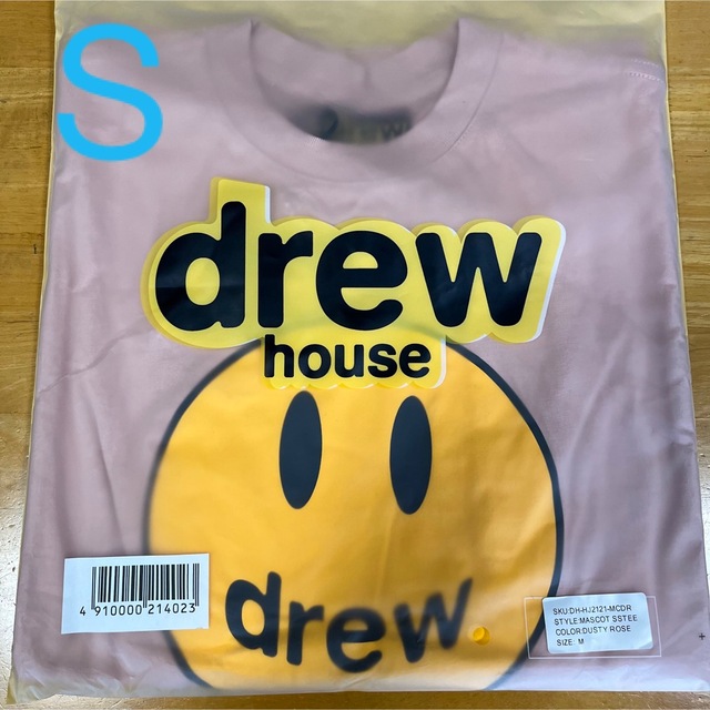 【新品未使用】 drew house Tシャツ　ダスティーローズ　XSサイズ