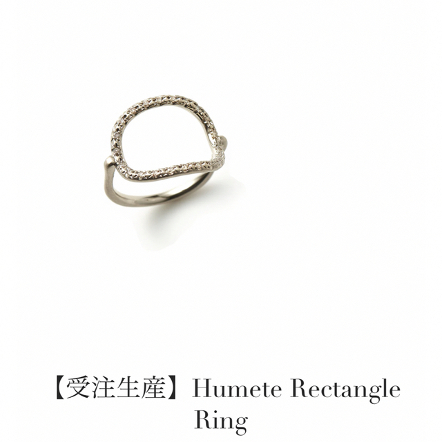 Humete Rectangle Ringレディース