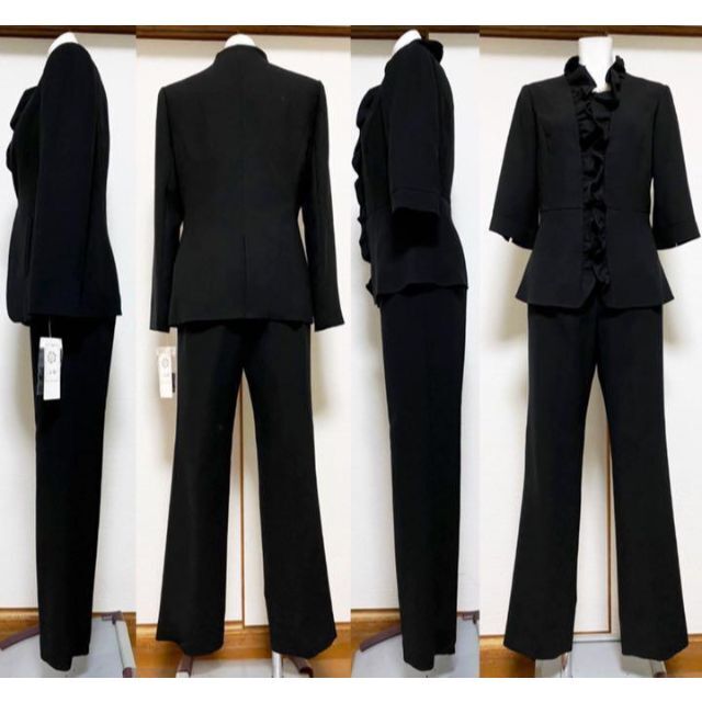 天然石ターコイズ ⁑【新品未使用】東京ソワール 3点セット 高級喪服