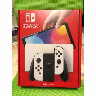 ニンテンドースイッチ(Nintendo Switch)の任天堂 Nintendo Switch 有機ELホワイト 店舗印有(家庭用ゲーム機本体)