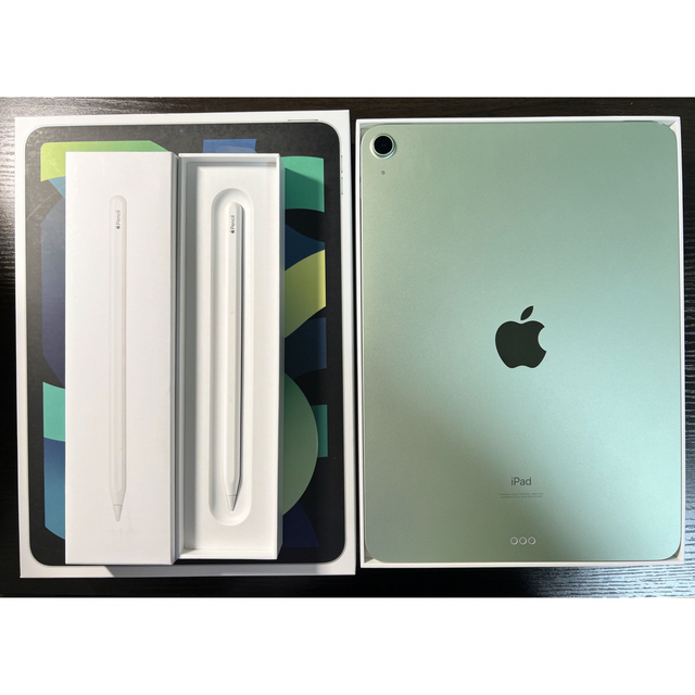 iPad - iPad Air 第4世代 グリーン 256GB WiFiモデル Pencil