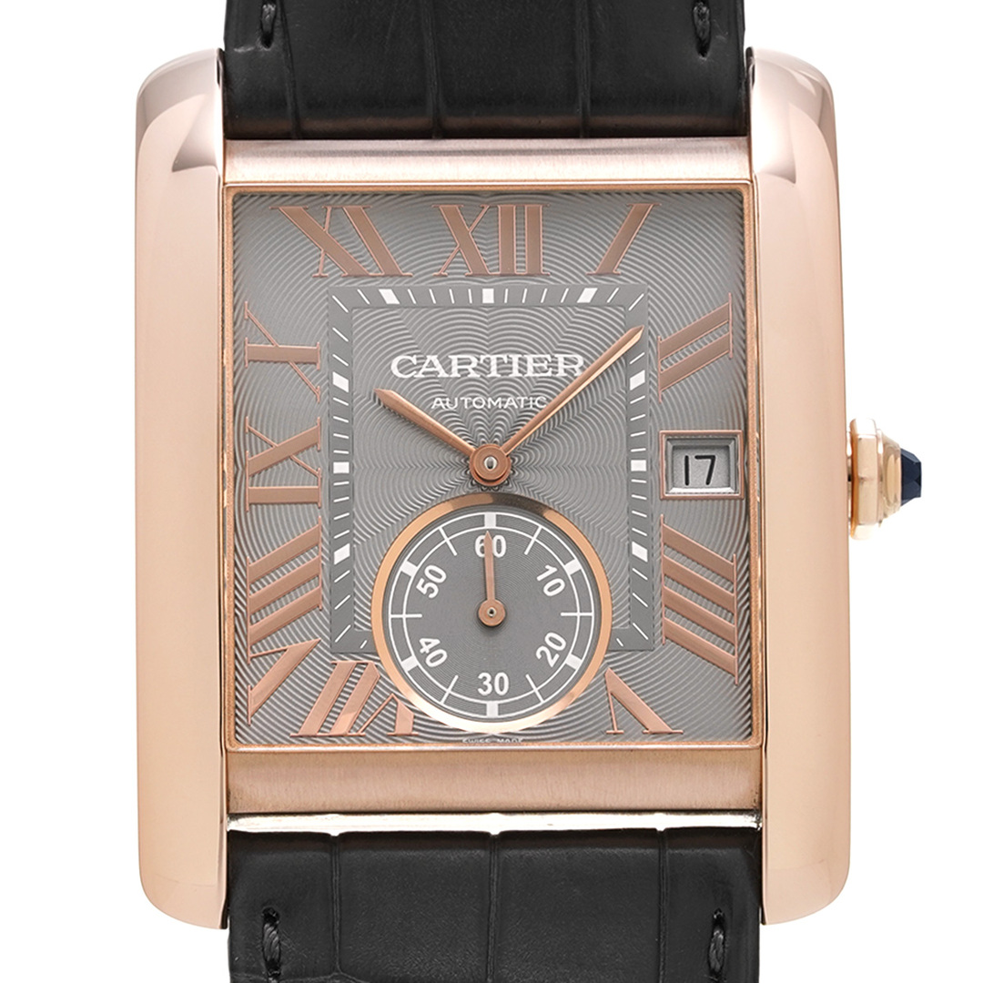 中古 カルティエ CARTIER WGTA0014 グレー メンズ 腕時計