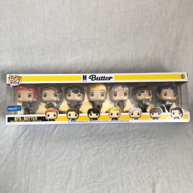 新品 7点セット Funko Pop Rocks BTS Butter バター