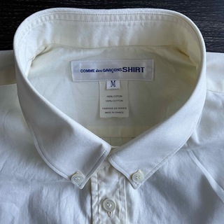 コムデギャルソン(COMME des GARCONS)のCOMME des GARCONS SHIRTレディース 半袖シャツ フランス製(シャツ/ブラウス(半袖/袖なし))