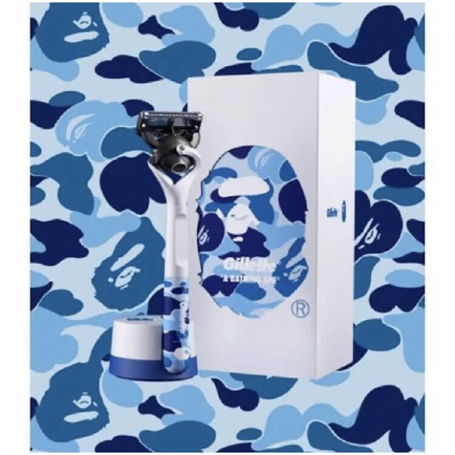 Bape × Gillette エイプ ジレット プロシールド 髭剃り