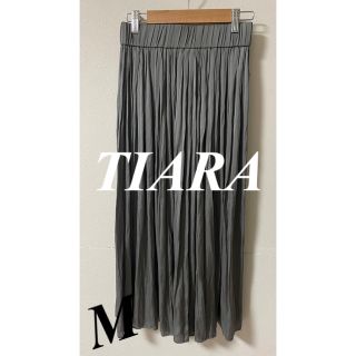 ティアラ(tiara)のTIARA ティアラプリーツスカート(ひざ丈スカート)