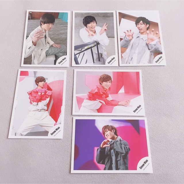 SnowMan 阿部亮平 公式写真 まとめ売り エンタメ/ホビーのタレントグッズ(アイドルグッズ)の商品写真