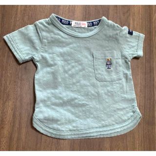 ポロラルフローレン(POLO RALPH LAUREN)のポロベビー ポロベア 半袖 Tシャツ グリーン 80（70相当）(Ｔシャツ)