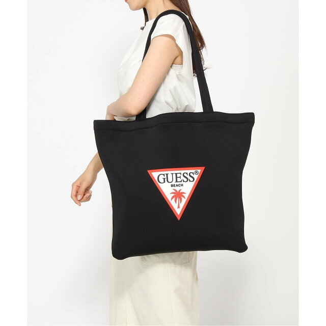 GUESS(ゲス)の【ブラック(JBLK)】GUESS トートバッグ (W)Scuba Bag レディースのバッグ(トートバッグ)の商品写真