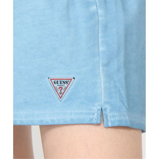 GUESS(ゲス)の【スカイブルー(F9UO)】GUESS ショートパンツ (W)GUESS Originals Logo Shorts レディースのパンツ(その他)の商品写真