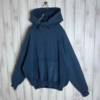 即完売注意】ケボズ☆両面刺繍ロゴパーカー USED加工 ビッグシルエット