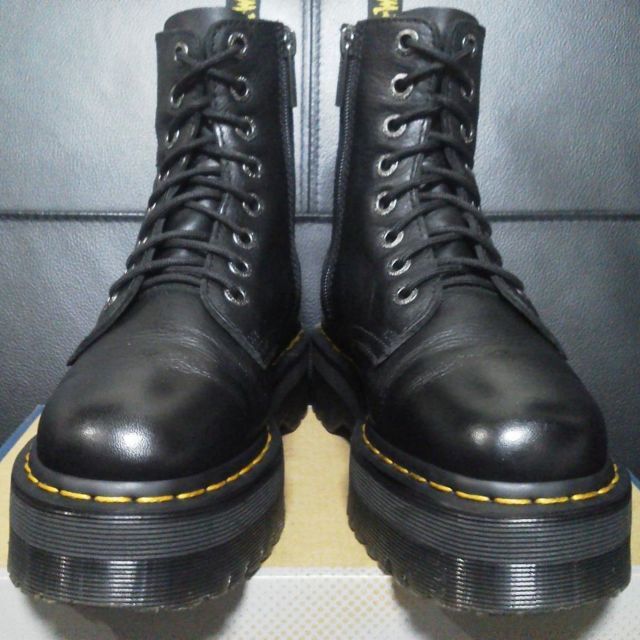 Dr.Martens JADON Ⅲ UK4 黒 厚底 8ホール