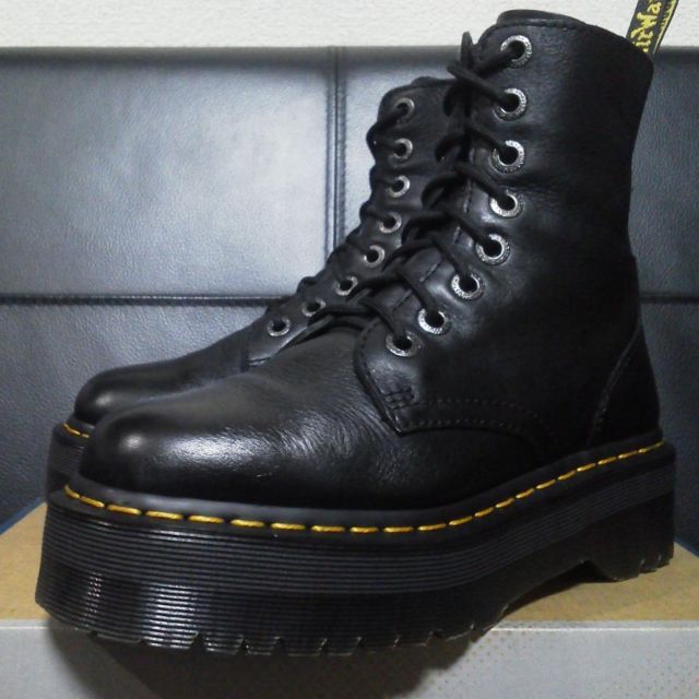 Dr.Martens JADON Ⅲ UK4 黒 厚底 8ホール