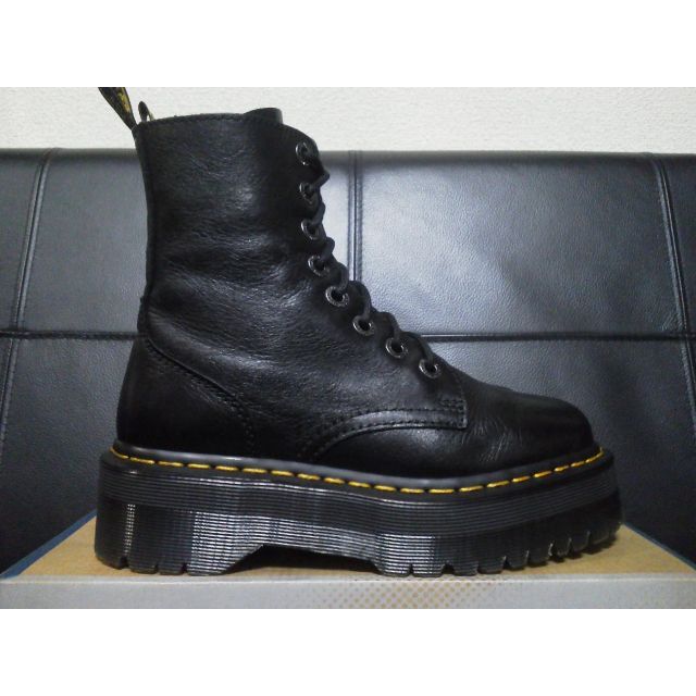 Dr.Martens JADON Ⅲ UK4 黒 厚底 8ホール 2