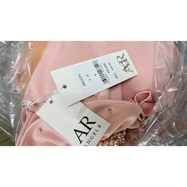 angel R ギャザーパールビジューワンショルダータイトミニドレス [宅送
