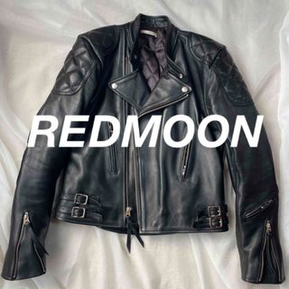 REDMOON - REDMOON レッドムーン ライダース 36(XS位) 黒 【古着