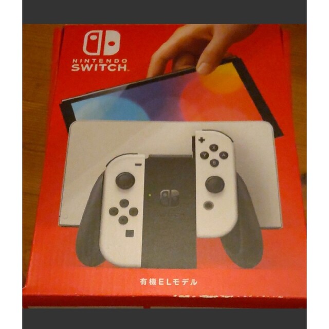 有機el Switch ホワイト　本体　美品　保証有り