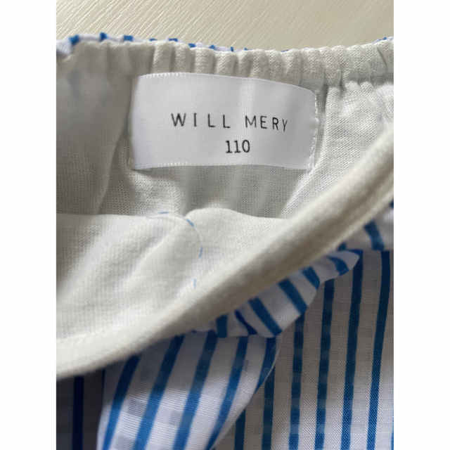 WILL MERY(ウィルメリー)の女の子　トップス　willmery 110 キッズ/ベビー/マタニティのキッズ服女の子用(90cm~)(Tシャツ/カットソー)の商品写真