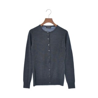 ジョンスメドレー(JOHN SMEDLEY)のJOHN SMEDLEY ジョンスメドレー カーディガン S グレー 【古着】【中古】(カーディガン)