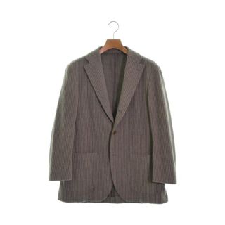 リングヂャケット(RING JACKET)のRING JACKET カジュアルジャケット 44(S位) ベージュ 【古着】【中古】(テーラードジャケット)