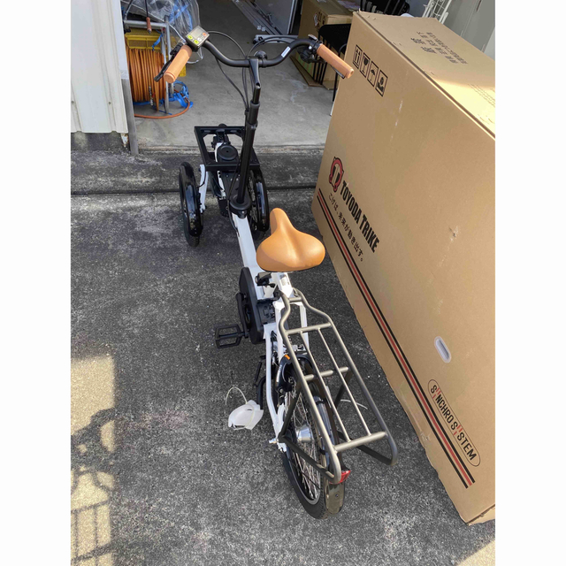 豊田トライク キャリー 大人の三輪車 自転車 お洒落電動自転車 豊田トライク キャリー 大人の三輪車 自転車 お洒落電動自転車